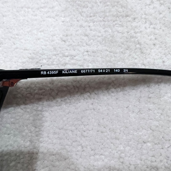 Ray-Ban Kiliane RB4395 F Bio Based Black Frame Square Sunglasses - Picture 9 of 11